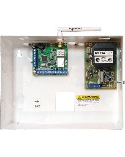 NV 1010c. Устройство оконечное объектовое приемно-контрольное c GSM коммуникатором. NAVIgard в Нижнем Новгороде