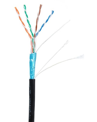 F/UTP 4pair, Cat5e, Out, PE (EC-UF004-5E-PE-BK-1). Кабель «витая пара» (LAN) для структурированных систем связи. NETLAN в Нижнем Новгороде
