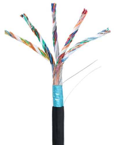 F/UTP 25pair, Cat5, Out, PE (EC-UF025-5-PE-BK-3). Кабель «витая пара» (LAN) для структурированных систем связи. NETLAN в Нижнем Новгороде
