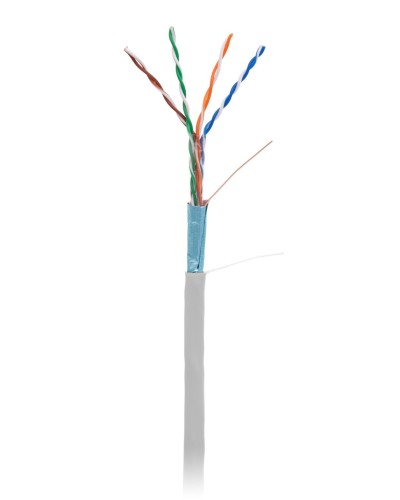 F/UTP 4pair, Cat5e, In, PVC (EC-UF004-5E-PVC-GY). Кабель «витая пара» (LAN) для структурированных систем связи. NETLAN в Нижнем Новгороде
