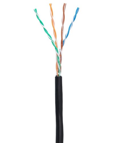 U/UTP 4pair, Cat5е, Out, PE (EC-UU004-5E-PE-BK). Кабель «витая пара» (LAN) для структурированных систем связи. NETLAN в Нижнем Новгороде