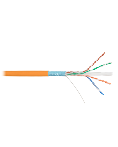 F/UTP 4pair, Cat6, Solid, In, PVC (NKL 9240C-OR). Кабель «витая пара» (LAN) для структурированных систем связи. NIKOLAN в Нижнем Новгороде
