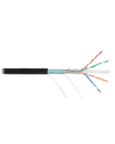 F/UTP 4pair, Cat6, Solid, Out, PVC (NMC 4240B-BK). Кабель «витая пара» (LAN) для структурированных систем связи. NIKOMAX в Нижнем Новгороде