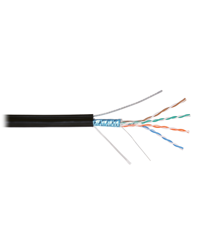 F/UTP 4pair, Cat5e, Solid, Out, SW, PVC (NMC 4905B-BK). Кабель «витая пара» (LAN) для структурированных систем связи. NIKOMAX в Нижнем Новгороде