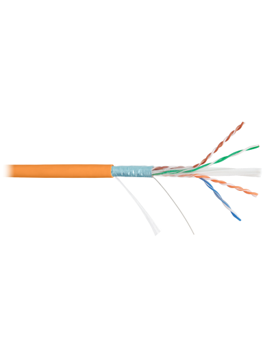 F/UTP 4pair, Cat6, Solid, In, нг(А)-HF (NMC 4240C-OR). Кабель «витая пара» (LAN) для структурированных систем связи. NIKOMAX в Нижнем Новгороде
