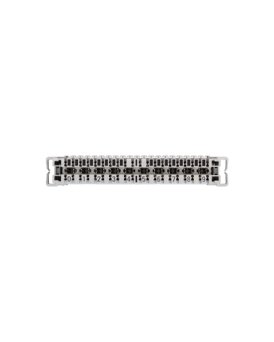 NMC-PL10-CC-10 (10 шт). Плинт неразмыкаемый, (0...9), крепление под кронштейн. NIKOMAX в Нижнем Новгороде
