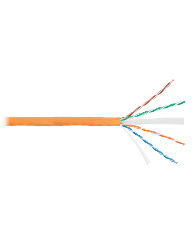U/UTP 4pair, Cat6, Solid, In, нг(А)-HF (NMC 4140C-OR). Кабель «витая пара» (LAN) для структурированных систем связи. NIKOMAX в Нижнем Новгороде