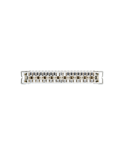 NMC-PL10-DU-10 (10 шт). Плинт размыкаемый, (0...9), крепление под кронштейн и круглые направляющие. NIKOMAX в Нижнем Новгороде