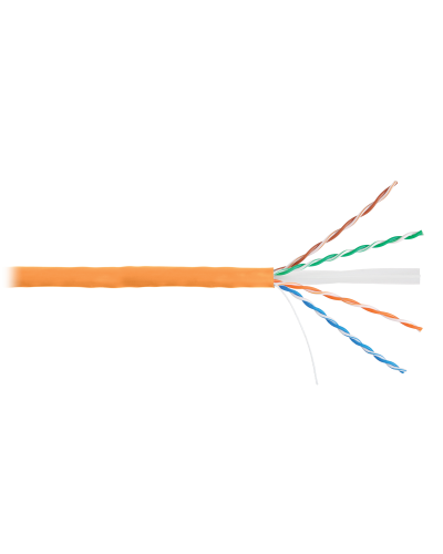U/UTP 4pair, Cat6a, Solid, In, нг(А)-HF (NMC 9155C-OR). Кабель «витая пара» (LAN) для структурированных систем связи. NIKOMAX в Нижнем Новгороде