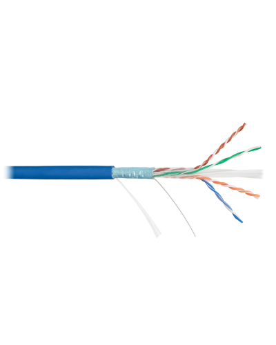 F/UTP 4pair, Cat6, Solid, In, нг(А)-HF (NMC 4240C-BL). Кабель «витая пара» (LAN) для структурированных систем связи. NIKOMAX в Нижнем Новгороде