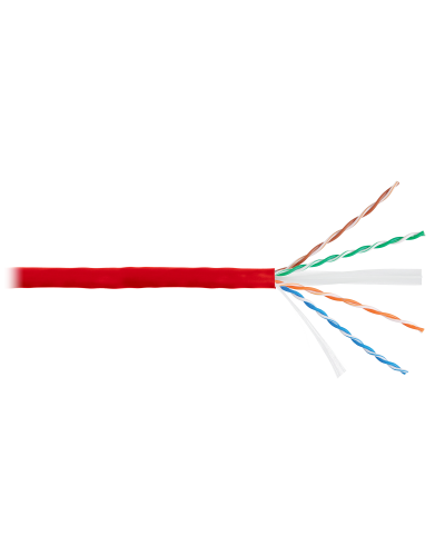 U/UTP 4pair, Cat6, Solid, In, нг(А)-HF (NMC 4140C-RD). Кабель «витая пара» (LAN) для структурированных систем связи. NIKOMAX в Нижнем Новгороде