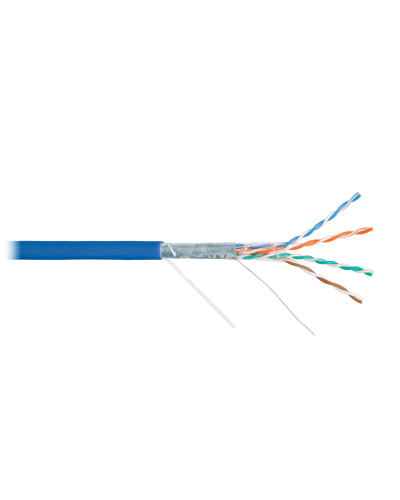 F/UTP 4pair, Cat5e, Solid, In, нг(А)-HF (NMC 9200C-BL). Кабель «витая пара» (LAN) для структурированных систем связи. NIKOMAX в Нижнем Новгороде