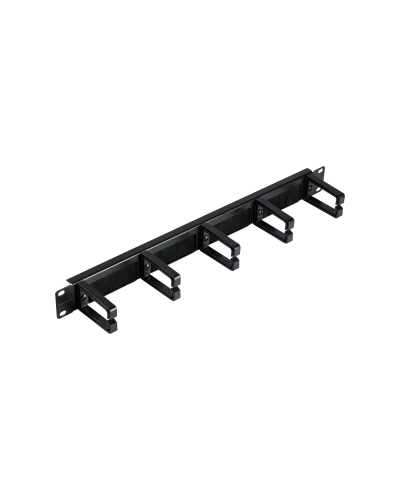 NMC-OP530HB-1U-BK-2 (2 шт). Кабельный органайзер 19 с щёточным вводом. NIKOMAX в Нижнем Новгороде