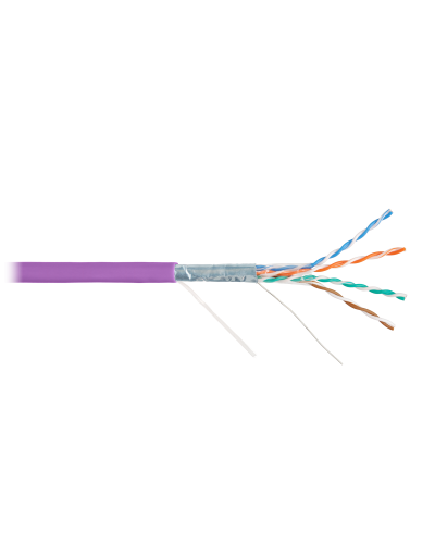 F/UTP 4pair, Cat5e, Solid, In, нг(А)-HF (NMC 4200C-VL). Кабель «витая пара» (LAN) для структурированных систем связи. NIKOMAX в Нижнем Новгороде