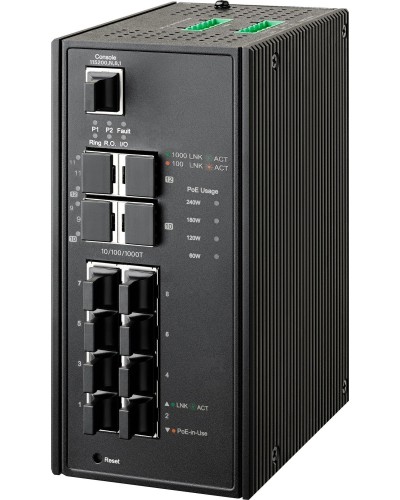 NIS-3500-3412PGE (64PY0804). Коммутатор управляемый с PoE. NSGate в Нижнем Новгороде