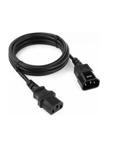 NTSS-PC13145 C13-С14 проводник.:3х1мм2 3м 220/250В 10А черный. Кабель питания. NTSS в Нижнем Новгороде