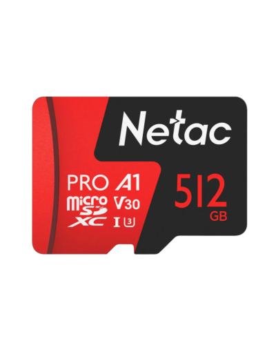 NT02P500PRO-512G-R. Карта памяти microSDXC, 512 ГБ, Class 10. Netac в Нижнем Новгороде
