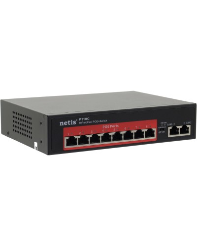 Netis P110C. Коммутатор сетевой PoE неуправляемый. Netis в Нижнем Новгороде