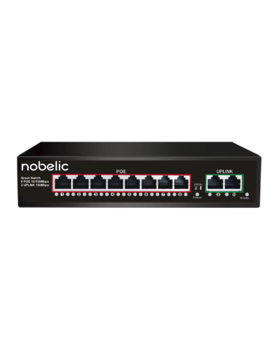 NBLS-1008P. Коммутатор неуправляемый 8-портовый. Nobelic в Нижнем Новгороде