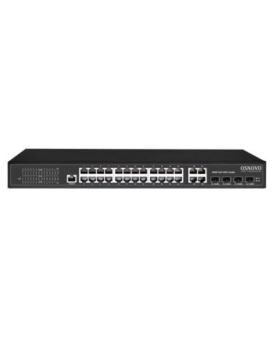 SW-8244/L(400W). Коммутатор 24-портовый  Gigabit Ethernet с PoE. OSNOVO в Нижнем Новгороде