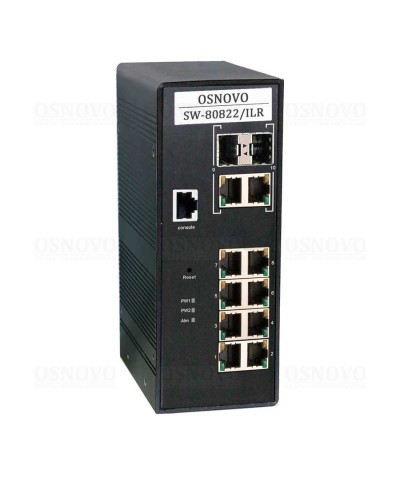 SW-80822/ILR. Коммутатор 10-портовый Gigabit Ethernet с PoE. OSNOVO в Нижнем Новгороде
