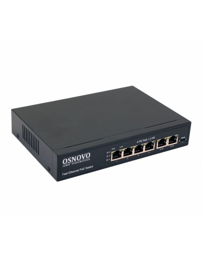 SW-20600(80W). Коммутатор 6-портовый  Fast Ethernet с PoE. OSNOVO в Нижнем Новгороде