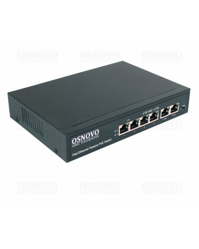SW-20600/A(80W). Коммутатор Fast Ethernet на 6 портов. OSNOVO в Нижнем Новгороде
