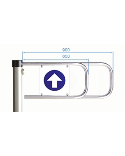 PERCo-ASG-650. Створка для калитки. PERCo в Нижнем Новгороде
