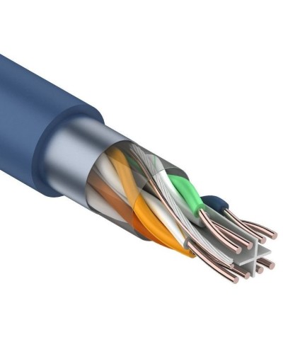 F/UTP, CAT 6, PVC, 4PR, 23AWG, омедненный INDOOR, SOLID, серый, 305м, PROconnect (01-0147-3). Кабель «витая пара» (LAN) для структурированных систем связи. PROCONNECT в Нижнем Новгороде