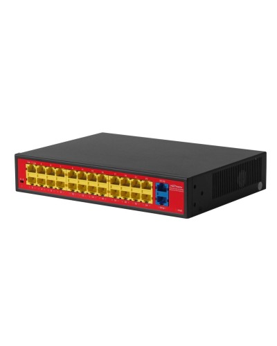 PND-24P-2G Lite (250W). Коммутатор неуправляемый 26-портовый с функцией PoE. Polyvision в Нижнем Новгороде