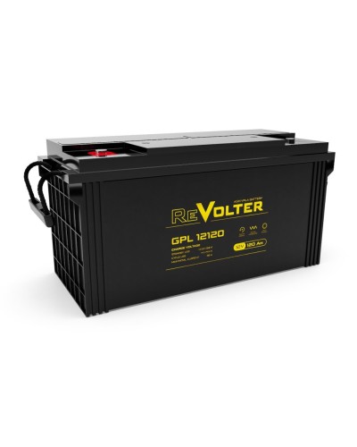 Revolter GPL 12120. Аккумулятор автомобильный герметичный свинцово-кислотный. Revolter в Нижнем Новгороде