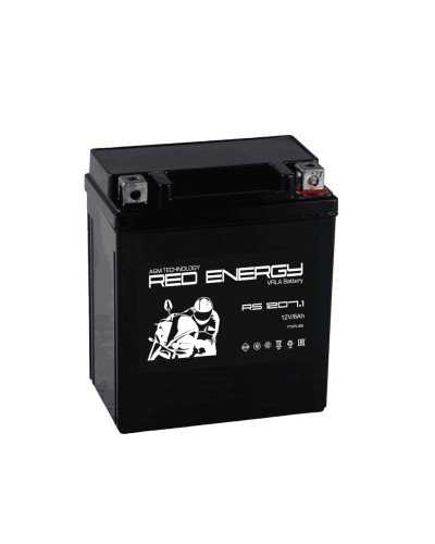Red Energy RS 1207.1. Аккумулятор герметичный свинцово-кислотный стартерный. Red Energy в Нижнем Новгороде
