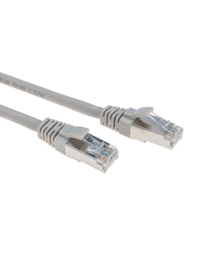 Патч-корд S/FTP CAT 6A (10G), RJ45-RJ45, 28AWG, LSZH, серый, 10м REXANT (02-0390-10). Патч-корд медный. Rexant в Нижнем Новгороде