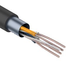 F/UTP, CAT 5e, PE, 2PR, 24AWG, OUTDOOR, SOLID, черный, 305м, REXANT (01-0124). Кабель «витая пара» (LAN) для структурированных систем связи. Rexant