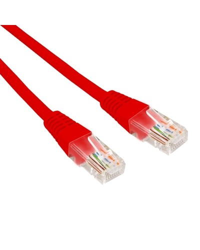 Патч-корд U/UTP CAT 6, RJ45-RJ45, 26AWG, LSZH, красный, 1м REXANT (02-0293-1). Патч-корд UTP. Rexant в Нижнем Новгороде