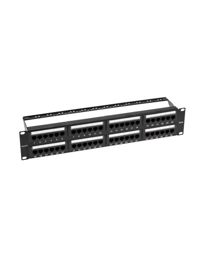 Панель коммутационная с кабельными органайзерами 19", 2U, 48 портов, UTP, RJ-45, CAT 5e REXANT PRO (02-0032): Патч-панель 19" в Нижнем Новгороде