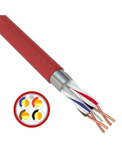 КПСВЭВнг(А)-LS 2х2х1,5 (01-4868-1)(REXANT). Кабель для систем пожарной и охранной сигнализации. Rexant в Нижнем Новгороде