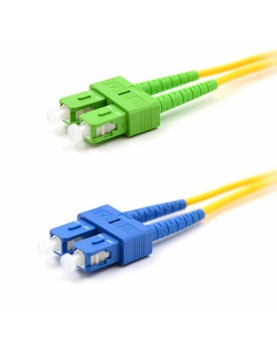 Патч-корд оптический переходной (SM), 9/125 (OS2), SC/APC-SC/UPC, (Duplex), PVC, 2м REXANT (50-2059): Патч-корд оптический в Нижнем Новгороде
