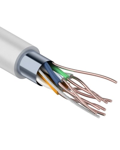 F/UTP, CAT 6, ZH нг(А)-HF, 4PR, 23AWG, INDOOR, SOLID, серый, 305м, REXANT (01-0167). Кабель «витая пара» (LAN) для структурированных систем связи. Rexant в Нижнем Новгороде
