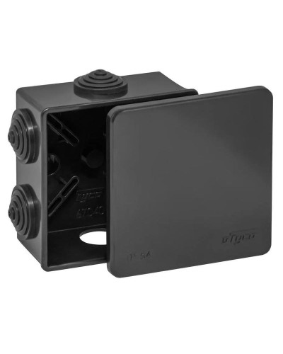 Коробка TYCO ОП 85х85х40мм УХЛ1 IP54 черный (67040Ч). Коробка распределительная. RuVinil в Нижнем Новгороде