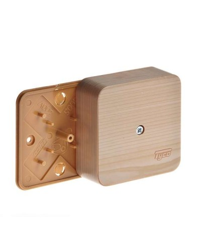 Коробка TYCO ОП 79х79х32мм IP40 сосна (65004-27М). Коробка распределительная. RuVinil в Нижнем Новгороде