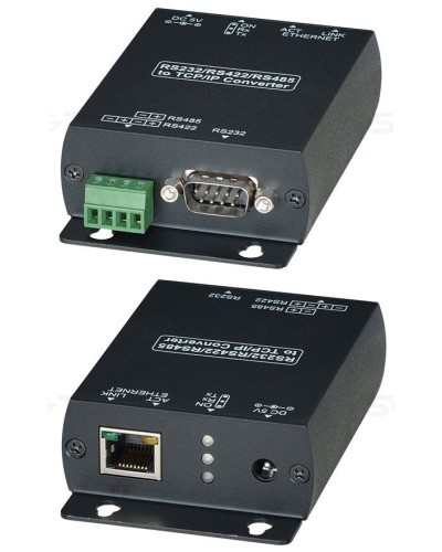 RS007. Преобразователь интерфейса RS485/RS422/RS232 в Ethernet. SC&T в Нижнем Новгороде