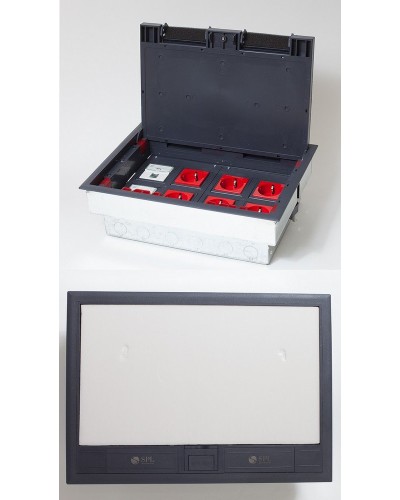 Люк на 8 постов (45х45), металл/пластик, с металлической коробкой, IP40 (300009). Люк. SPL в Нижнем Новгороде