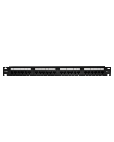 Патч-панель 19", 24хRJ-45, UTP, Cat.5e, 1U (10-0403): Патч-панель 19'' в Нижнем Новгороде