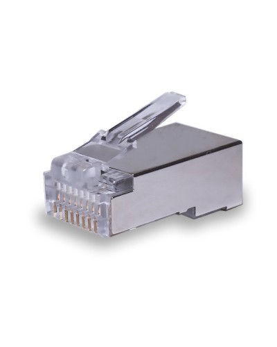 Коннекторы 8P8C FTP Cat.5e (RJ-45) 2pb (100шт) (10-0234). Разъем RJ-45. SUPRLAN в Нижнем Новгороде