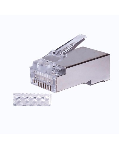 Коннекторы 8P8C FTP Cat.6 3U (RJ-45) (100шт) (10-0202). Разъем RJ-45. SUPRLAN в Нижнем Новгороде