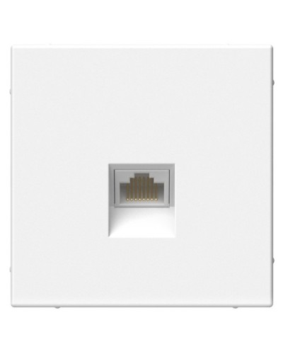 ArtGallery розетка RJ45, кат. 6Е, скрытой установки, механизм, белый (GAL000186). Розетка компьютерная. Systeme Electric в Нижнем Новгороде