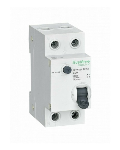 City9 Set 1P+N С 20А 4.5kA 10мА A 230В (C9D51620). Автоматический выключатель дифференциального тока. Systeme Electric в Нижнем Новгороде