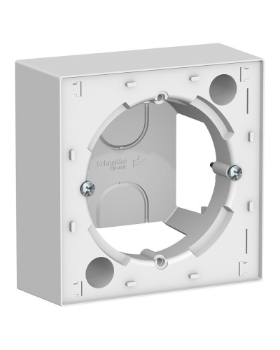AtlasDesign коробка для наружного монтажа, белая (ATN000100). Коробка для наружного монтажа. Systeme Electric в Нижнем Новгороде