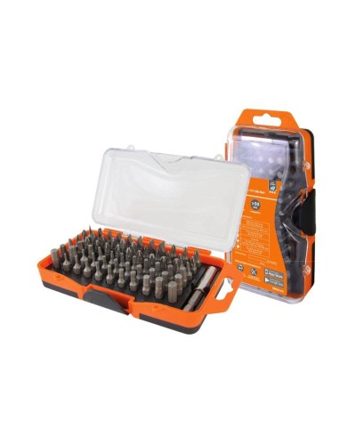 Набор бит №4, 66 бит: SL, PH, PZ, HEX, TORX, SQ,  удлинитель, сталь CR-V «Алмаз» TDM (SQ1019-0104): Набор бит в Нижнем Новгороде
